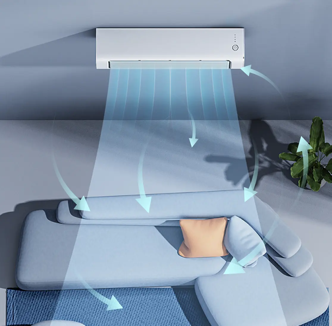 AirZuma BreezaMax official website — clean, constant airflow